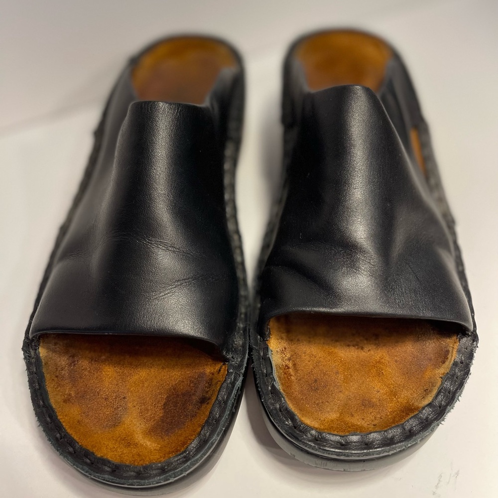 NAOT Rome Black Mat Shoes